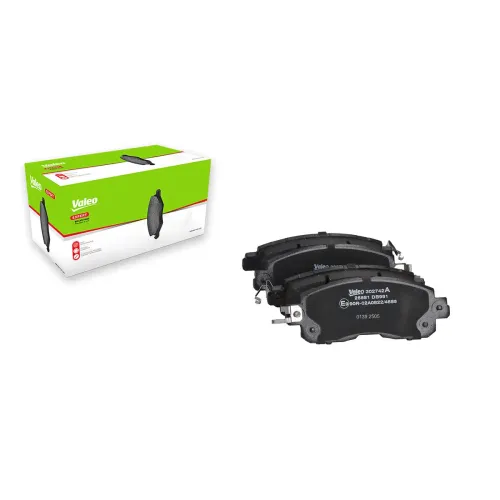 Bremsbelagsatz, Scheibenbremse Vorderachse VALEO 302742A Bild Bremsbelagsatz, Scheibenbremse Vorderachse VALEO 302742A