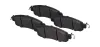 Bremsbelagsatz, Scheibenbremse Vorderachse VALEO 302742A Bild Bremsbelagsatz, Scheibenbremse Vorderachse VALEO 302742A