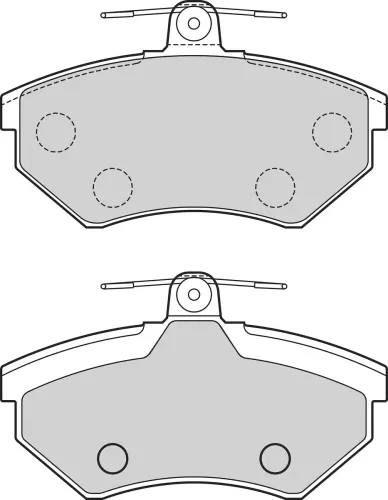 Bremsbelagsatz, Scheibenbremse Vorderachse VALEO 302744 Bild Bremsbelagsatz, Scheibenbremse Vorderachse VALEO 302744