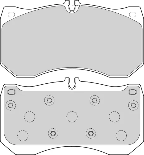 Bremsbelagsatz, Scheibenbremse Vorderachse VALEO 302748 Bild Bremsbelagsatz, Scheibenbremse Vorderachse VALEO 302748