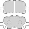 Bremsbelagsatz, Scheibenbremse Vorderachse VALEO 302749 Bild Bremsbelagsatz, Scheibenbremse Vorderachse VALEO 302749