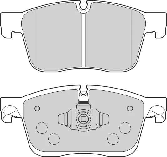 Bremsbelagsatz, Scheibenbremse Vorderachse VALEO 302750 Bild Bremsbelagsatz, Scheibenbremse Vorderachse VALEO 302750