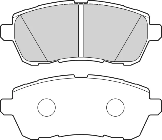 Bremsbelagsatz, Scheibenbremse Vorderachse VALEO 302751 Bild Bremsbelagsatz, Scheibenbremse Vorderachse VALEO 302751