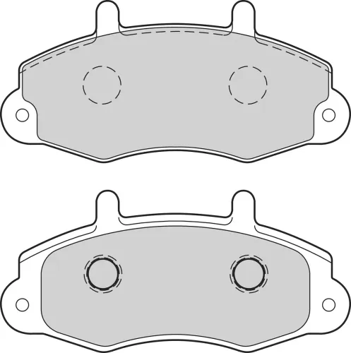 Bremsbelagsatz, Scheibenbremse Vorderachse VALEO 302752 Bild Bremsbelagsatz, Scheibenbremse Vorderachse VALEO 302752