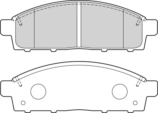 Bremsbelagsatz, Scheibenbremse Vorderachse VALEO 302753 Bild Bremsbelagsatz, Scheibenbremse Vorderachse VALEO 302753