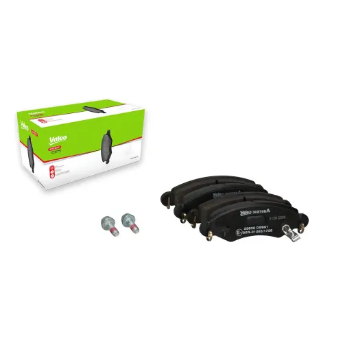 Bremsbelagsatz, Scheibenbremse Vorderachse VALEO 302758A Bild Bremsbelagsatz, Scheibenbremse Vorderachse VALEO 302758A