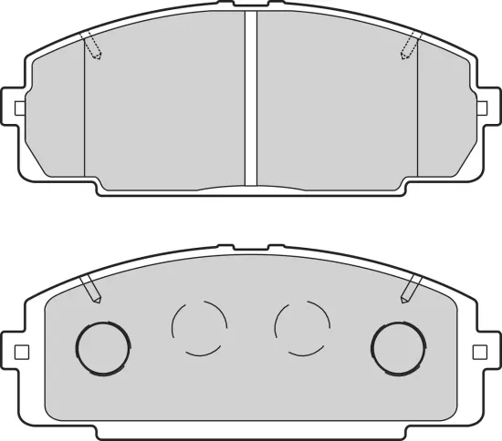 Bremsbelagsatz, Scheibenbremse Vorderachse VALEO 302759 Bild Bremsbelagsatz, Scheibenbremse Vorderachse VALEO 302759