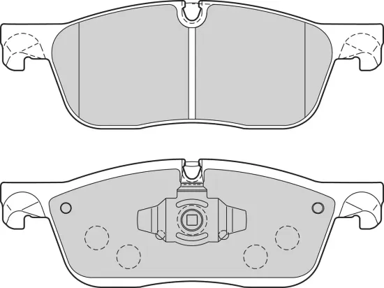 Bremsbelagsatz, Scheibenbremse Vorderachse VALEO 302761 Bild Bremsbelagsatz, Scheibenbremse Vorderachse VALEO 302761
