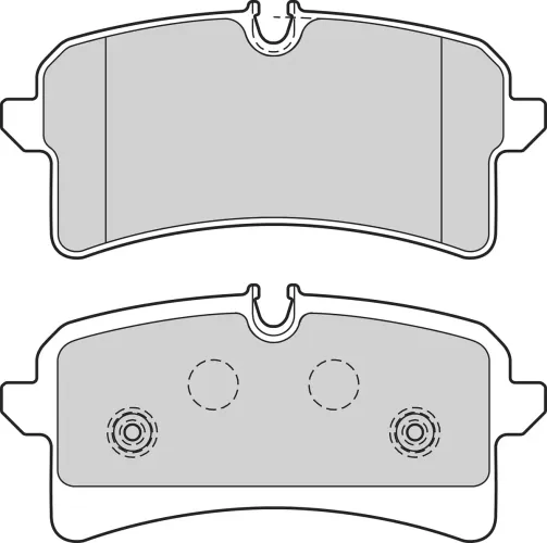 Bremsbelagsatz, Scheibenbremse Hinterachse VALEO 302764 Bild Bremsbelagsatz, Scheibenbremse Hinterachse VALEO 302764