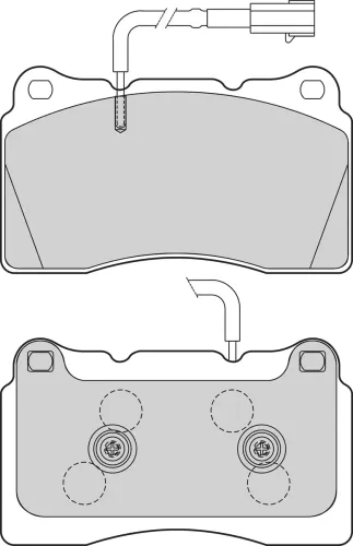 Bremsbelagsatz, Scheibenbremse Vorderachse VALEO 302769 Bild Bremsbelagsatz, Scheibenbremse Vorderachse VALEO 302769