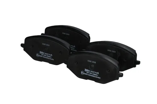 Bremsbelagsatz, Scheibenbremse Vorderachse VALEO 302773A Bild Bremsbelagsatz, Scheibenbremse Vorderachse VALEO 302773A