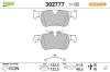 Bremsbelagsatz, Scheibenbremse Hinterachse VALEO 302777
