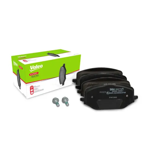 Bremsbelagsatz, Scheibenbremse Vorderachse VALEO 302778A Bild Bremsbelagsatz, Scheibenbremse Vorderachse VALEO 302778A
