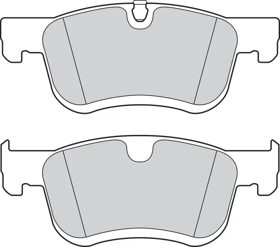 Bremsbelagsatz, Scheibenbremse Vorderachse VALEO 302780 Bild Bremsbelagsatz, Scheibenbremse Vorderachse VALEO 302780