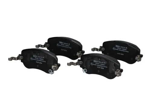 Bremsbelagsatz, Scheibenbremse Vorderachse VALEO 302781A Bild Bremsbelagsatz, Scheibenbremse Vorderachse VALEO 302781A