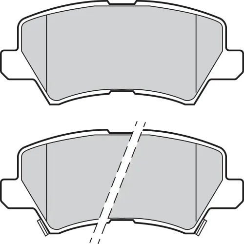 Bremsbelagsatz, Scheibenbremse Hinterachse VALEO 302785 Bild Bremsbelagsatz, Scheibenbremse Hinterachse VALEO 302785
