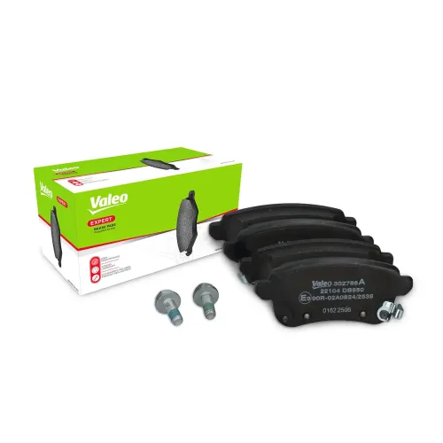 Bremsbelagsatz, Scheibenbremse Hinterachse VALEO 302786A Bild Bremsbelagsatz, Scheibenbremse Hinterachse VALEO 302786A