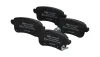 Bremsbelagsatz, Scheibenbremse Hinterachse VALEO 302786A Bild Bremsbelagsatz, Scheibenbremse Hinterachse VALEO 302786A