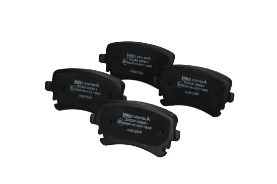 Bremsbelagsatz, Scheibenbremse Hinterachse VALEO 302792A Bild Bremsbelagsatz, Scheibenbremse Hinterachse VALEO 302792A