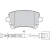 Bremsbelagsatz, Scheibenbremse Hinterachse VALEO 302792 Bild Bremsbelagsatz, Scheibenbremse Hinterachse VALEO 302792