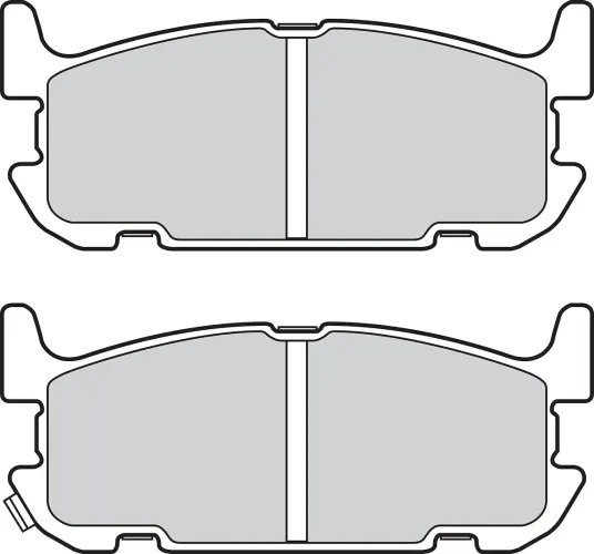Bremsbelagsatz, Scheibenbremse Hinterachse VALEO 302794 Bild Bremsbelagsatz, Scheibenbremse Hinterachse VALEO 302794