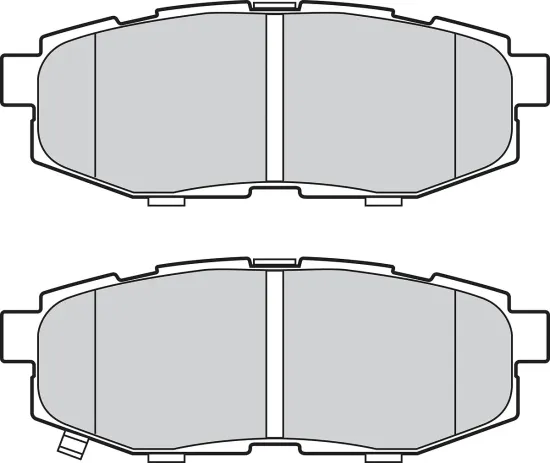 Bremsbelagsatz, Scheibenbremse Hinterachse VALEO 302795 Bild Bremsbelagsatz, Scheibenbremse Hinterachse VALEO 302795