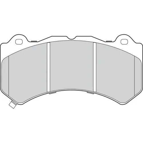 Bremsbelagsatz, Scheibenbremse Vorderachse VALEO 302801 Bild Bremsbelagsatz, Scheibenbremse Vorderachse VALEO 302801