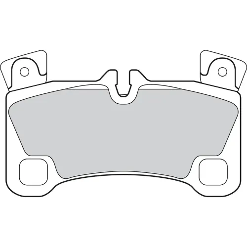 Bremsbelagsatz, Scheibenbremse Hinterachse VALEO 302804 Bild Bremsbelagsatz, Scheibenbremse Hinterachse VALEO 302804