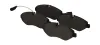 Bremsbelagsatz, Scheibenbremse Vorderachse VALEO 302807A Bild Bremsbelagsatz, Scheibenbremse Vorderachse VALEO 302807A