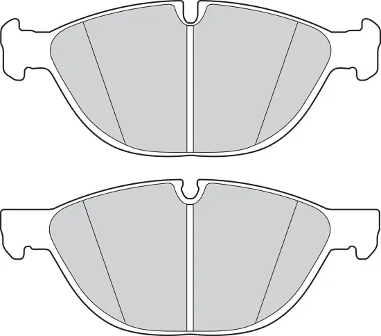 Bremsbelagsatz, Scheibenbremse Vorderachse VALEO 302809 Bild Bremsbelagsatz, Scheibenbremse Vorderachse VALEO 302809
