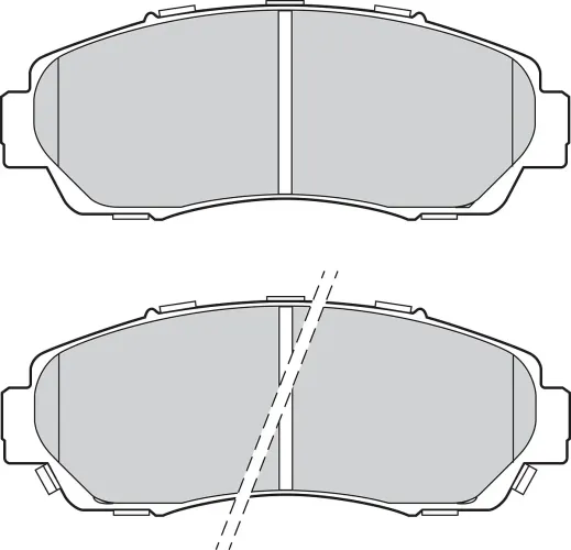 Bremsbelagsatz, Scheibenbremse Vorderachse VALEO 302810 Bild Bremsbelagsatz, Scheibenbremse Vorderachse VALEO 302810