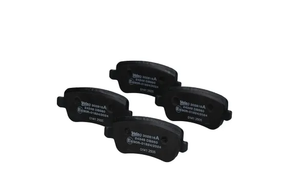Bremsbelagsatz, Scheibenbremse Hinterachse VALEO 302816A Bild Bremsbelagsatz, Scheibenbremse Hinterachse VALEO 302816A