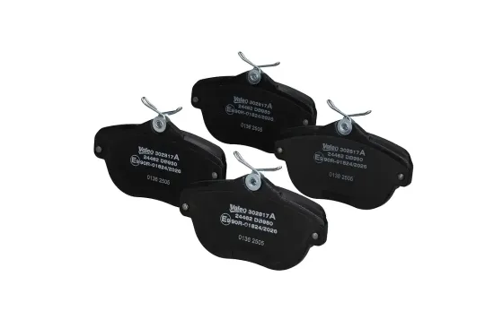 Bremsbelagsatz, Scheibenbremse Hinterachse VALEO 302817A Bild Bremsbelagsatz, Scheibenbremse Hinterachse VALEO 302817A