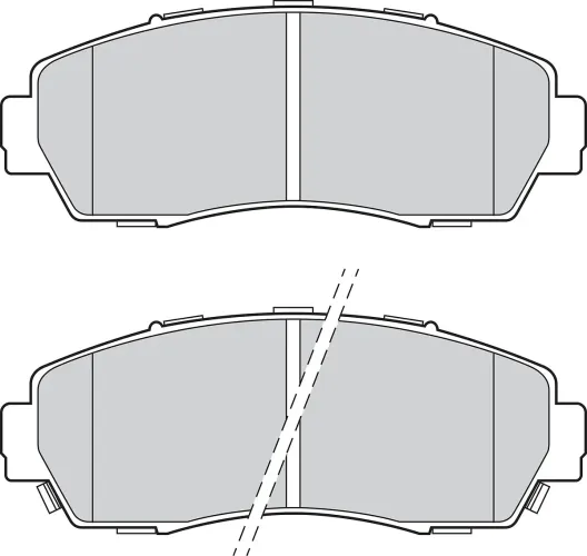 Bremsbelagsatz, Scheibenbremse Vorderachse VALEO 302818 Bild Bremsbelagsatz, Scheibenbremse Vorderachse VALEO 302818