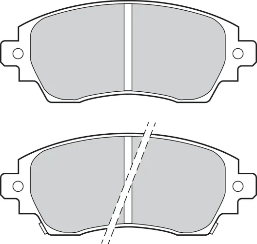 Bremsbelagsatz, Scheibenbremse Vorderachse VALEO 302829 Bild Bremsbelagsatz, Scheibenbremse Vorderachse VALEO 302829