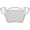Bremsbelagsatz, Scheibenbremse Hinterachse VALEO 302834 Bild Bremsbelagsatz, Scheibenbremse Hinterachse VALEO 302834