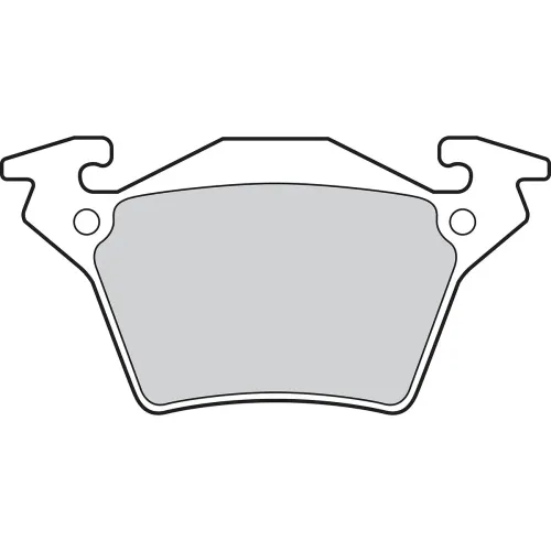 Bremsbelagsatz, Scheibenbremse Hinterachse VALEO 302834 Bild Bremsbelagsatz, Scheibenbremse Hinterachse VALEO 302834