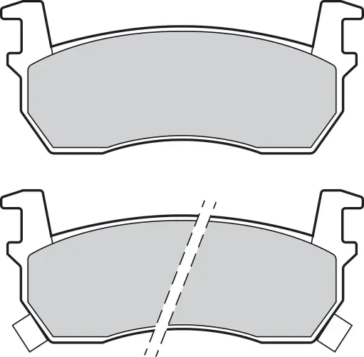 Bremsbelagsatz, Scheibenbremse Vorderachse VALEO 302839 Bild Bremsbelagsatz, Scheibenbremse Vorderachse VALEO 302839