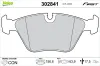 Bremsbelagsatz, Scheibenbremse Vorderachse VALEO 302841