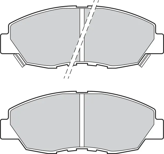 Bremsbelagsatz, Scheibenbremse Vorderachse VALEO 302843 Bild Bremsbelagsatz, Scheibenbremse Vorderachse VALEO 302843