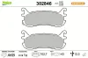 Bremsbelagsatz, Scheibenbremse Hinterachse VALEO 302846 Bild Bremsbelagsatz, Scheibenbremse Hinterachse VALEO 302846