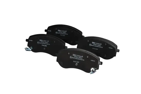 Bremsbelagsatz, Scheibenbremse Vorderachse VALEO 302848A Bild Bremsbelagsatz, Scheibenbremse Vorderachse VALEO 302848A