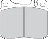 Bremsbelagsatz, Scheibenbremse Vorderachse VALEO 302856 Bild Bremsbelagsatz, Scheibenbremse Vorderachse VALEO 302856