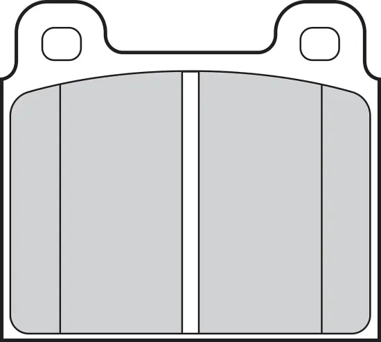 Bremsbelagsatz, Scheibenbremse Vorderachse VALEO 302858 Bild Bremsbelagsatz, Scheibenbremse Vorderachse VALEO 302858