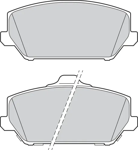 Bremsbelagsatz, Scheibenbremse Vorderachse VALEO 302864 Bild Bremsbelagsatz, Scheibenbremse Vorderachse VALEO 302864