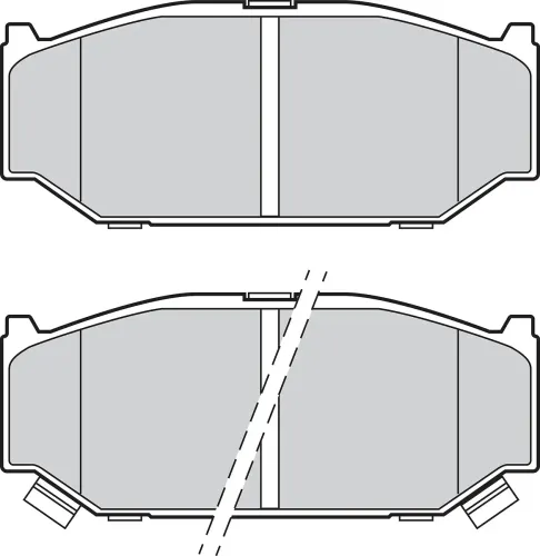 Bremsbelagsatz, Scheibenbremse Vorderachse VALEO 302879 Bild Bremsbelagsatz, Scheibenbremse Vorderachse VALEO 302879