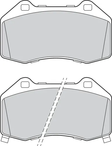 Bremsbelagsatz, Scheibenbremse Vorderachse VALEO 302882 Bild Bremsbelagsatz, Scheibenbremse Vorderachse VALEO 302882
