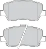 Bremsbelagsatz, Scheibenbremse Vorderachse VALEO 302888 Bild Bremsbelagsatz, Scheibenbremse Vorderachse VALEO 302888