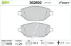 Bremsbelagsatz, Scheibenbremse Vorderachse VALEO 302892