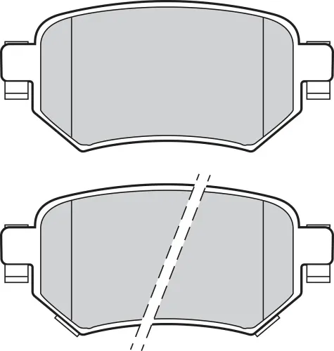 Bremsbelagsatz, Scheibenbremse Hinterachse VALEO 302895 Bild Bremsbelagsatz, Scheibenbremse Hinterachse VALEO 302895